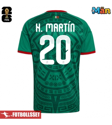 Mexiko Henry Martin #20 Hemmatröja VM 2026 Kortärmad